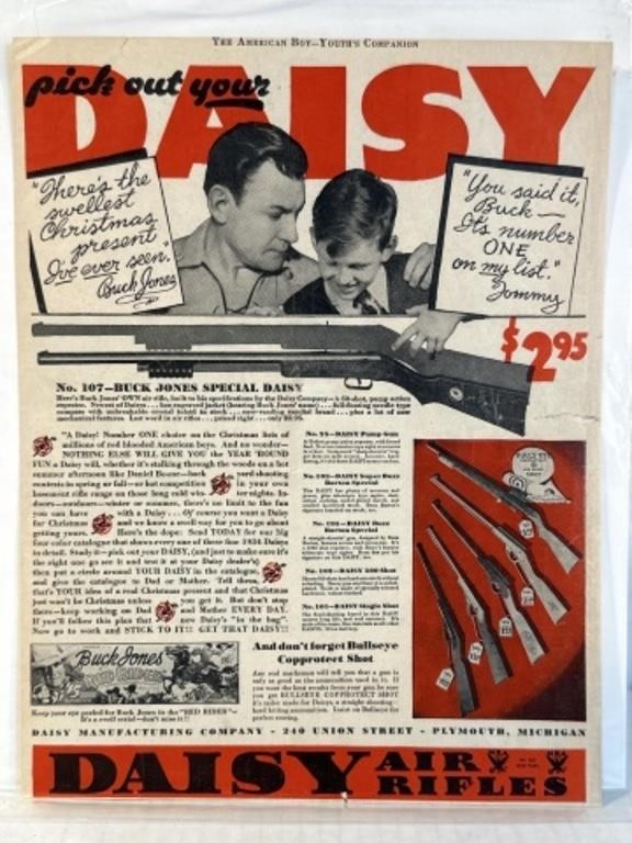 Original Buck Rogers Daisy, air rifle