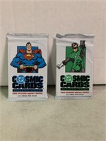 DC Comic Cards Inaugural Edition 2 pack