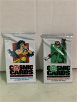 DC Comic Cards Inaugural Edition 1991 2 pack