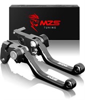 MZS Black Dirt Bike Brake Clutch Levers Pivot
