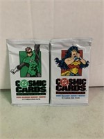Dc Cosmic Cards Inaugural Edition 1991 2 Pack