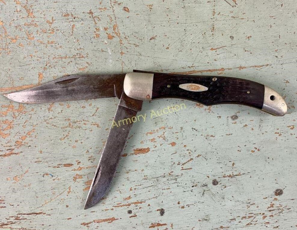 CASE XX 6265 SAB 2 BLADE FOLDING KNIFE