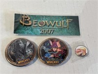 Promotional buttons Baywolf, World of Warcraft,
