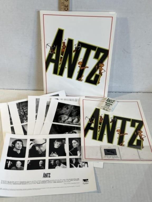 Press packet for animated movie Antz with six