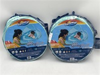 NEW Lot of 2- Swimways Baby Spring Float Sun