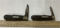 2 pocket knives - Hibbard Spencer, Owilly
