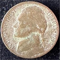 1943-S Silver War Nickel