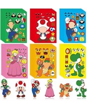 New 36 Sheets Super Bros Stickers Make Your Own