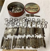 Tin of can & bottle openers
