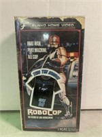 Funko VHS Packaged T-Shirt: Robocop M, Black