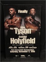 Finally Tyson vs Holyfield Fight Event Poster.