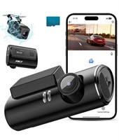 ($99) Dash Cam Front and Rear, 2K