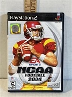PlayStation 2 NCAA football 2004 case game and