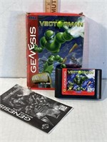 Vectorman (Sega Genesis, 1995) Comes In Box W/