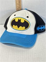 Batman Hat Cap Snap Back Black Blue White Patch