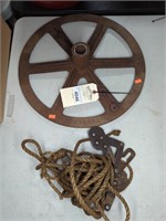 INDUSTRIAL WHEEL AND PULLEY