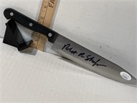 Robert R. Shafer Autograph Psycho Cop Real Knife