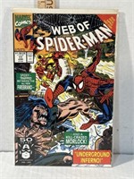 Web of Spider-Man #77 Marvel comics 1991