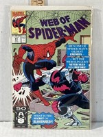 Web of Spider-Man issue #81 marvel comics,