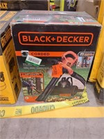 Black&Decker corded 3 in 1 Vac, blower, and