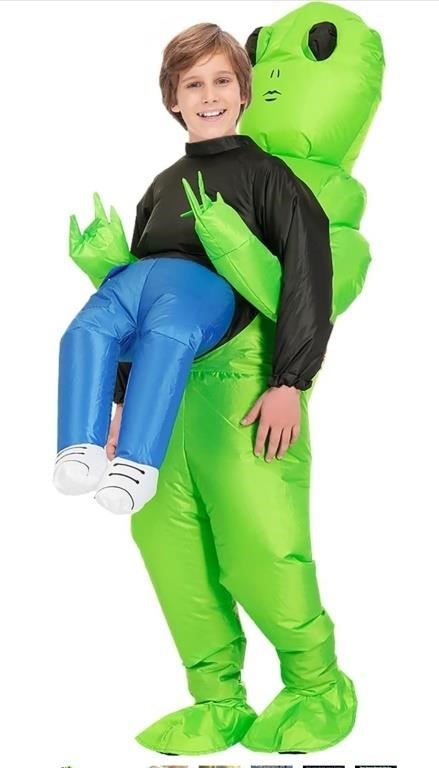 New ZIZWO Inflatable Alien Costume Kids/Teens,