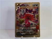 Pokemon Card Rare Gold Gengar Vmax
