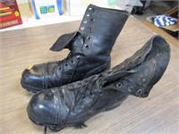 VIBRAM COMBAT BOOTS -- NEED CLEANING