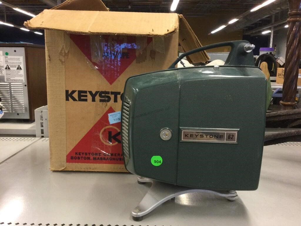 Keystone 8mm movie projector.