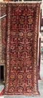3' 5" x 10' Persian Malayer Runner Rug, AS IS.