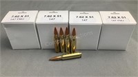 (80) Rnds Reloaded 7.62x51 Ammo
