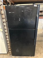 GE Black Cross Top Refrigerator Scrapes