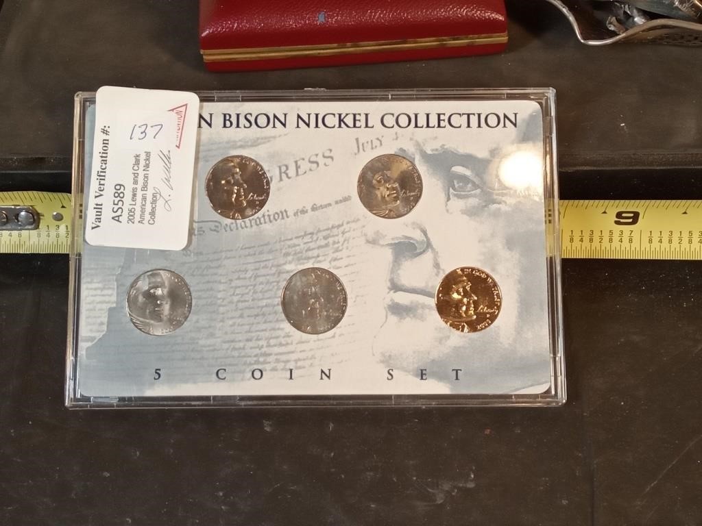 2005 American Bison nickel collection
