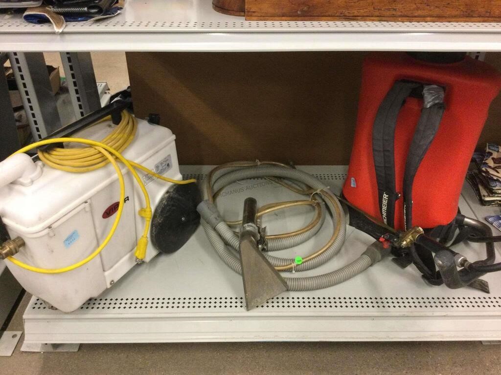 Commercial cleaning, spray equipment.  Viper,