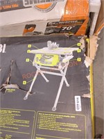 Ryobi corded 10" table Saw with folding stand