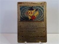 Pokemon Card Rare Gold Delivery Pikachu