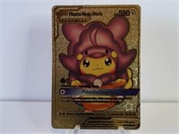 Pokemon Card Rare Gold Pikachu Mega Altaria