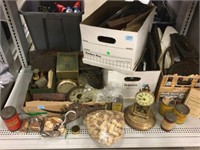 Vintage and antique clock parts cleaners and