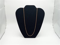 14K Yellow Gold Rope Chain Necklace 4.9 grams