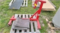 Rolling engine stand; dolly wheels