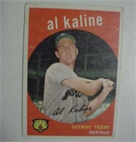 1959 Topps Al Kaline Detroit Tigers baseball card