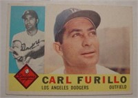 1960 Topps #408 Carl Furillo Los Angeles Dodgers