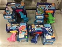 10 new inflatable water soaker guns.