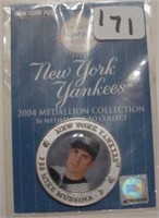 2004 New York Post Yankees medallion Mike Mussina