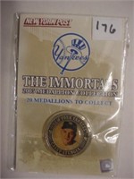2005 New York Post Yankees medallion Casey Stengel