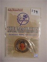2005 New York Post Yankees medallion Catfish