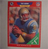 1989 Pro Set Troy Aikman Dallas Cowboys rookie