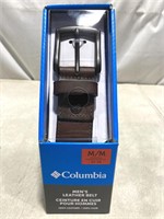 Columbia Men’s Leather Belt Size M