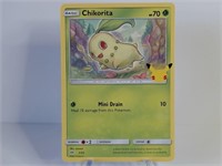 Pokemon Card Rare Chikorita Stamped Promo