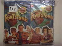 20 sealed packs of The Flintstones movie cards,