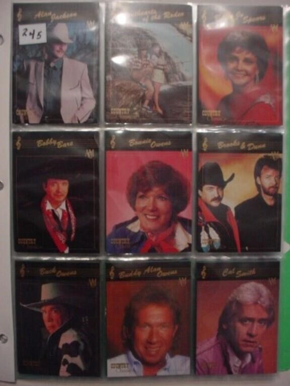 1992 complete set of 100 Country Classics cards